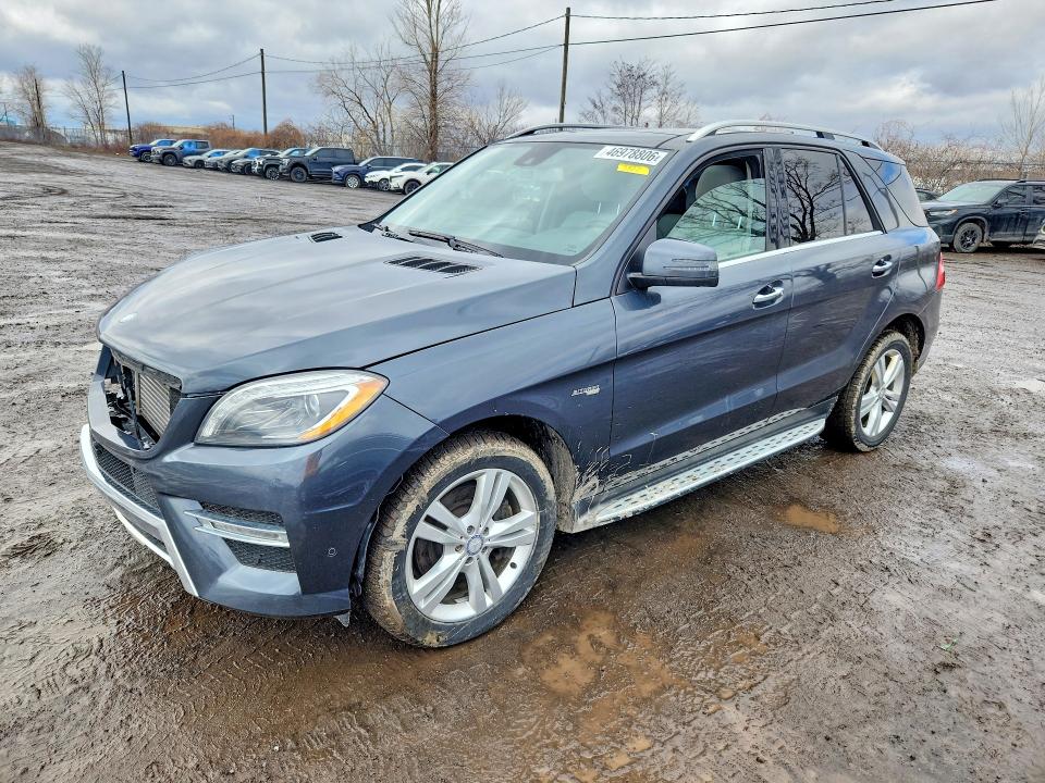 2014 Mercedes-benz Ml მანქანა იყიდება აუქციონზე, vin: 4JGDA2EB2EA406802, აუქციონის ნომერი: 46978806