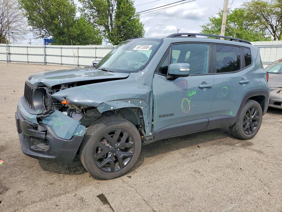 Продажа на аукционе авто 2018 Jeep Renegade, vin: ZACCJBBB3JPH50654, номер лота: 49773586