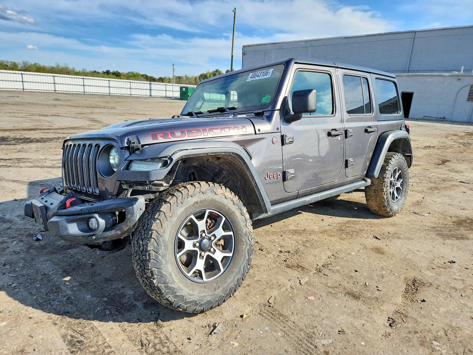 2019 Jeep Wrangler Unlimited მანქანა იყიდება აუქციონზე, vin: 1C4HJXFG4KW634246, აუქციონის ნომერი: 48643106