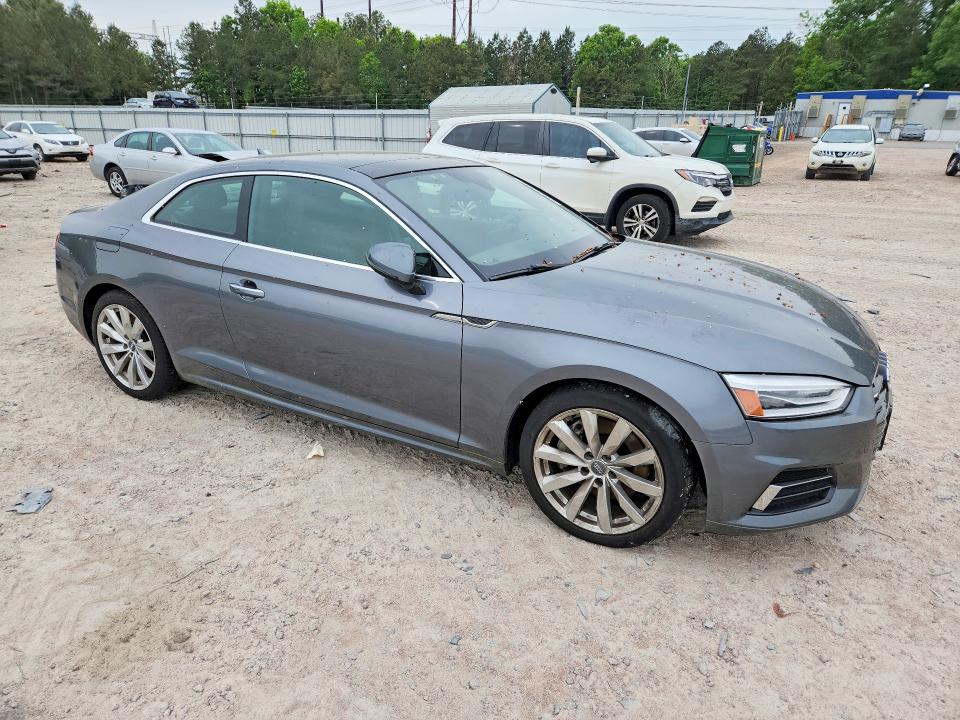2018 Audi A5 მანქანა იყიდება აუქციონზე, vin: WAUNNAF52JA001191, აუქციონის ნომერი: 51889546