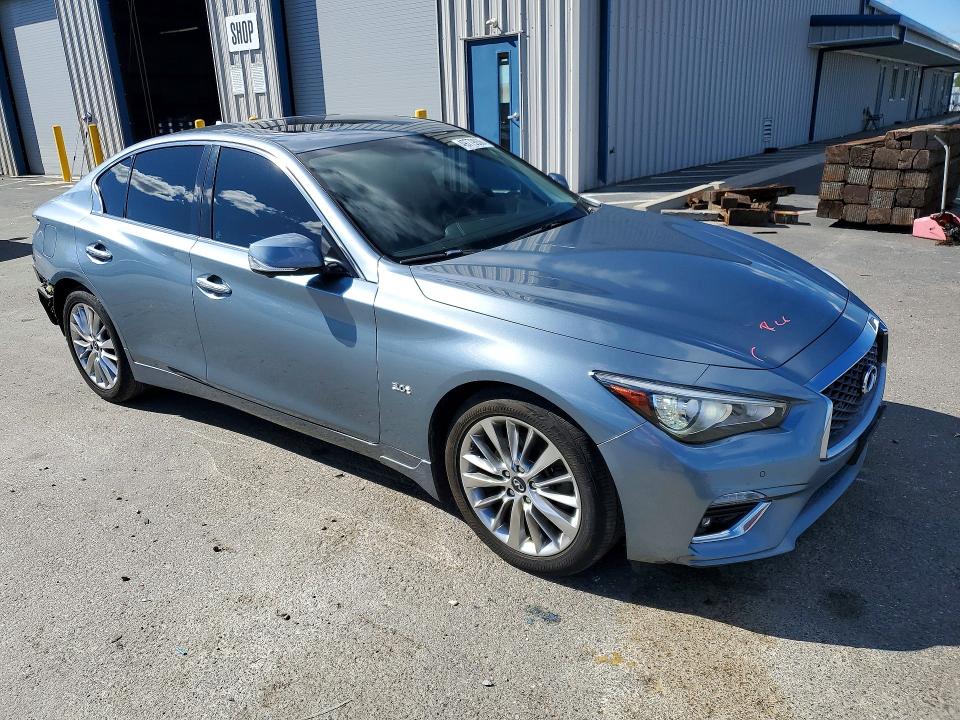2019 Infiniti Q50 მანქანა იყიდება აუქციონზე, vin: JN1EV7AR7KM555507, აუქციონის ნომერი: 49779936