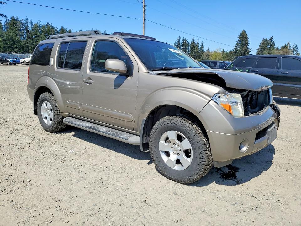 41631436 :رقم المزاد ، 5N1AR18W57C646521 vin ، 2007 Nissan Pathfinder مزاد بيع
