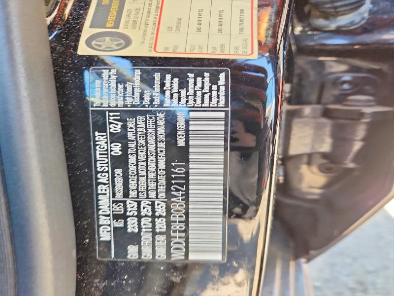 Aukcja sprzedaży 2011 Mercedes-benz E, vin: WDDHF8HB0BA421161, numer aukcji: 50188056