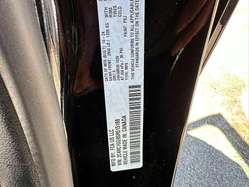 50120256 :رقم المزاد ، 2C4RC1GG9SR515188 vin ، 2025 Chrysler Pacifica مزاد بيع