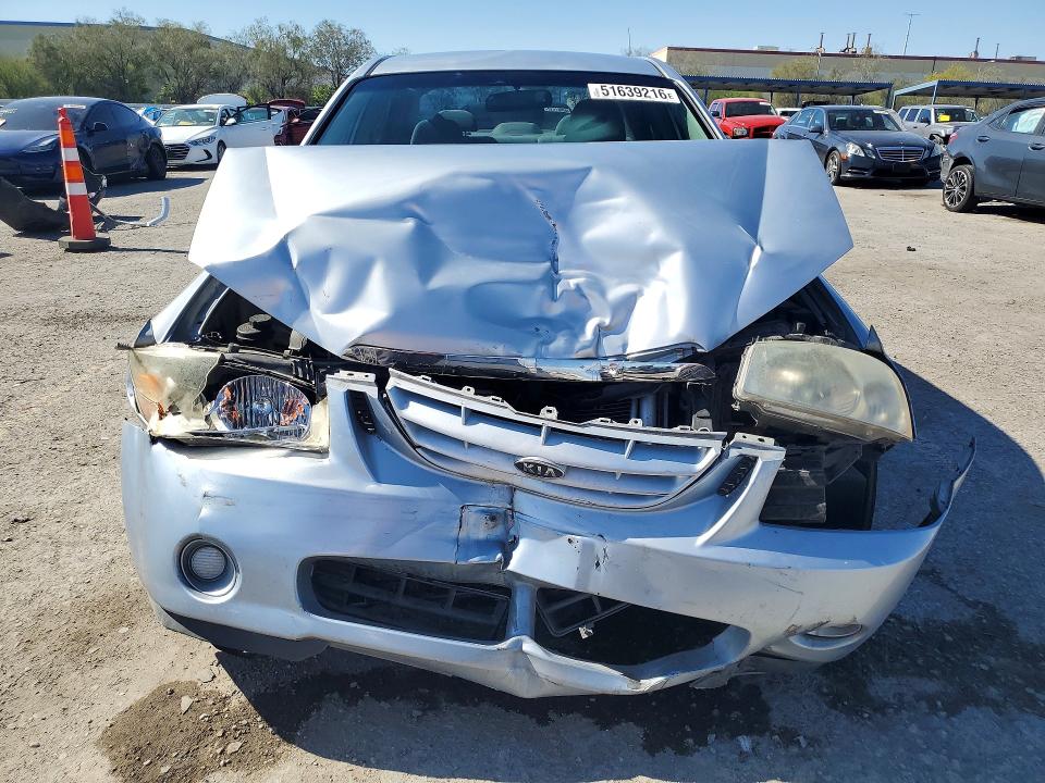 51639216 :رقم المزاد ، KNAFE122765277107 vin ، 2006 Kia Spectra مزاد بيع