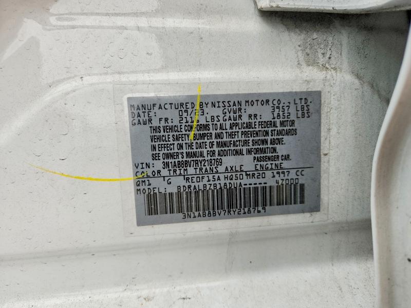 2024 Nissan Sentra მანქანა იყიდება აუქციონზე, vin: 3N1AB8BV7RY218769, აუქციონის ნომერი: 51802456