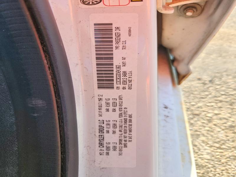 51000636 :رقم المزاد ، 1C3CCBCG3CN241863 vin ، 2012 Chrysler 200 مزاد بيع