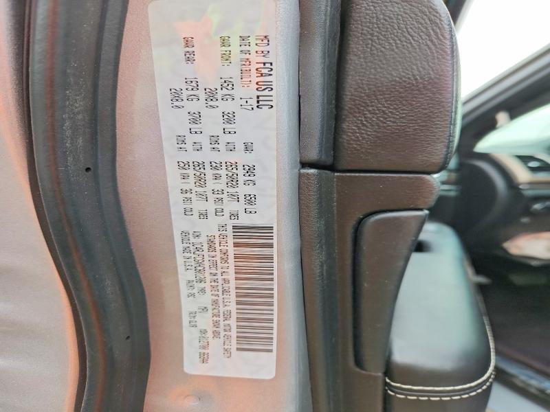 Продаж на аукціоні авто 2017 Jeep Grand Cherokee, vin: 1C4RJFCGXHC801206, номер лоту: 50823736