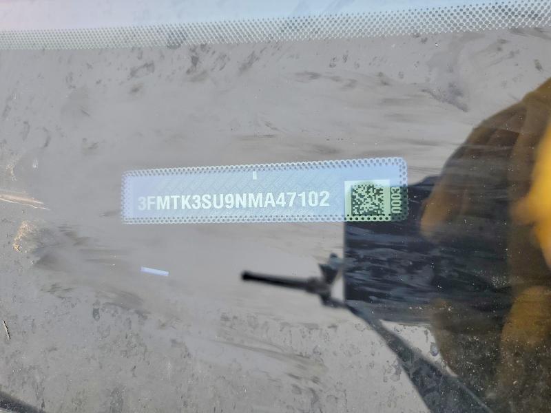 Auction sale of the 2022 Ford Mustang Mach-e, vin: 3FMTK3SU9NMA47102, lot number: 48295686