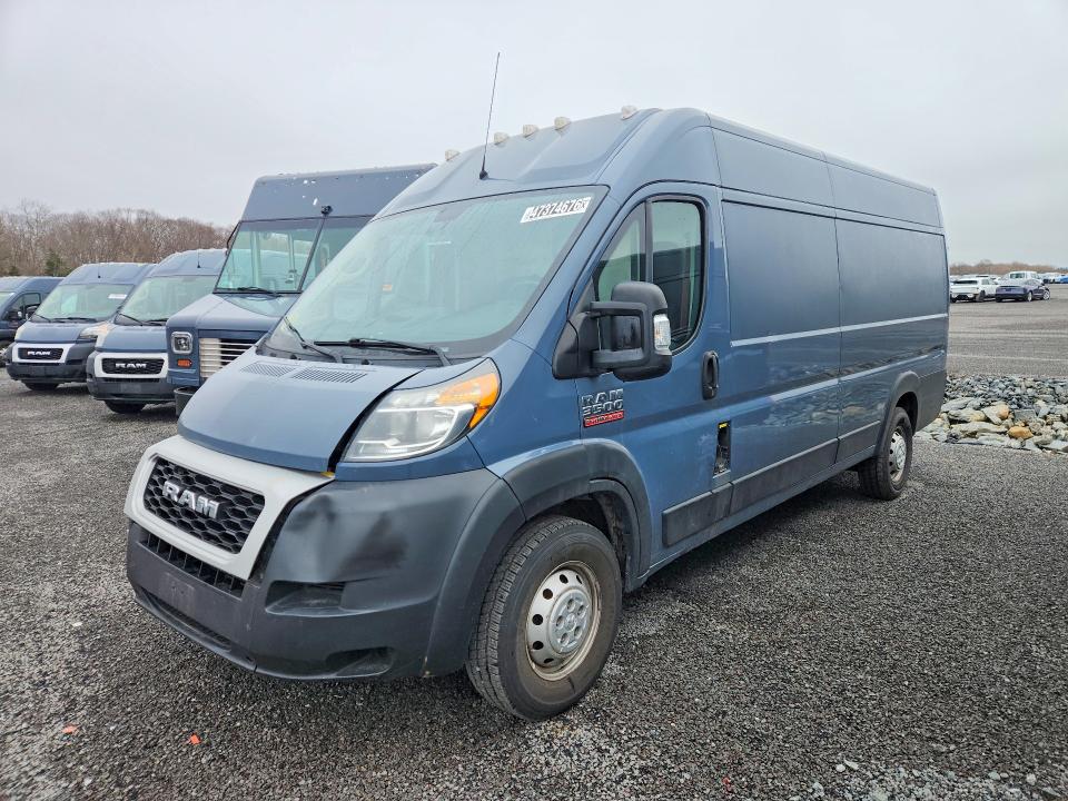 2020 Ram Promaster 3500 მანქანა იყიდება აუქციონზე, vin: 3C6URVJG3LE145147, აუქციონის ნომერი: 47374676
