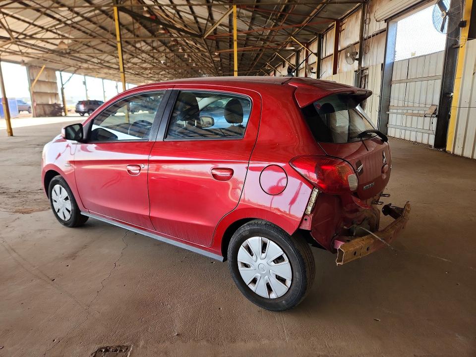 50531296 :رقم المزاد ، ML32A3HJ5FH004059 vin ، 2015 Mitsubishi Mirage مزاد بيع