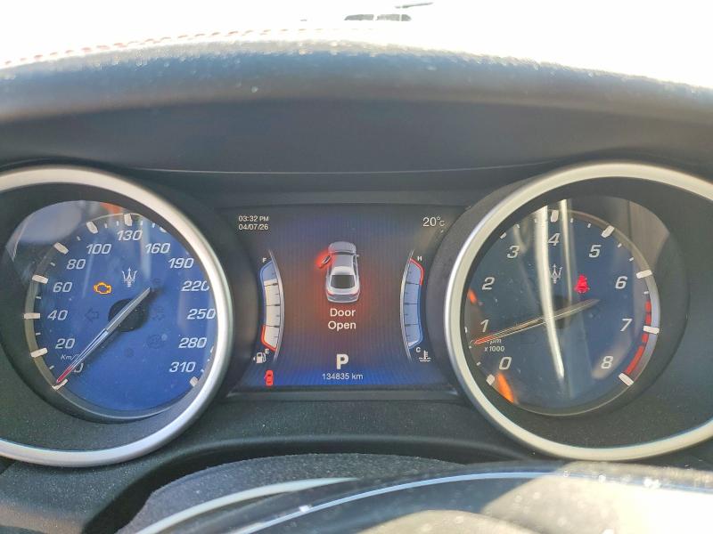2016 Maserati Ghibli მანქანა იყიდება აუქციონზე, vin: ZAM57RTA8G1173565, აუქციონის ნომერი: 46085146