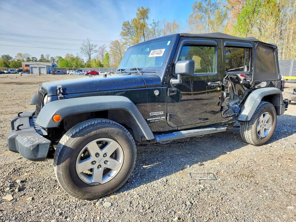 Продажа на аукционе авто 2013 Jeep Wrangler Unlimited, vin: 1C4BJWDG7DL643093, номер лота: 48814436