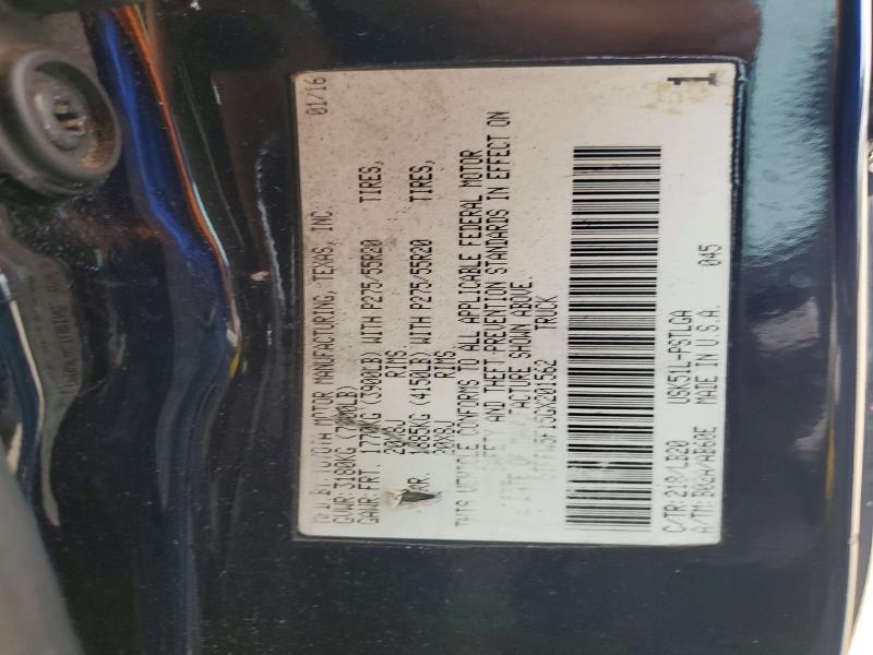 Продаж на аукціоні авто 2016 Toyota Tundra, vin: 5TFFW5F15GX201562, номер лоту: 48629426