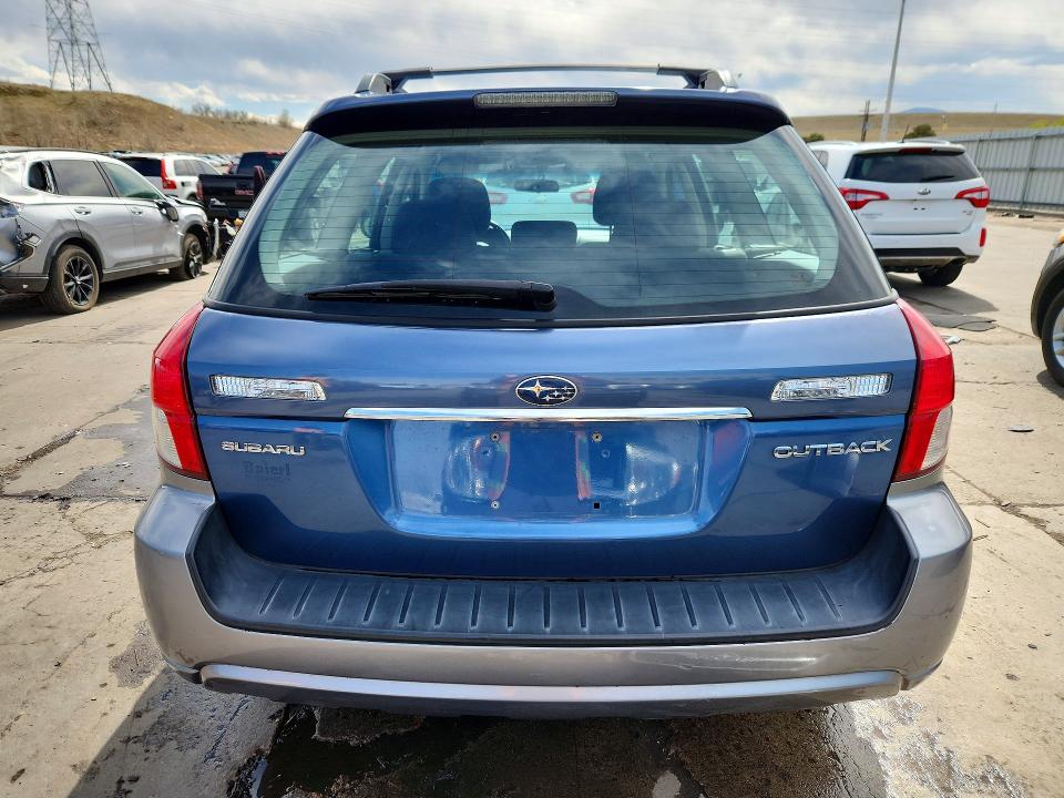 2008 Subaru Outback მანქანა იყიდება აუქციონზე, vin: 4S4BP61C987363279, აუქციონის ნომერი: 48960606
