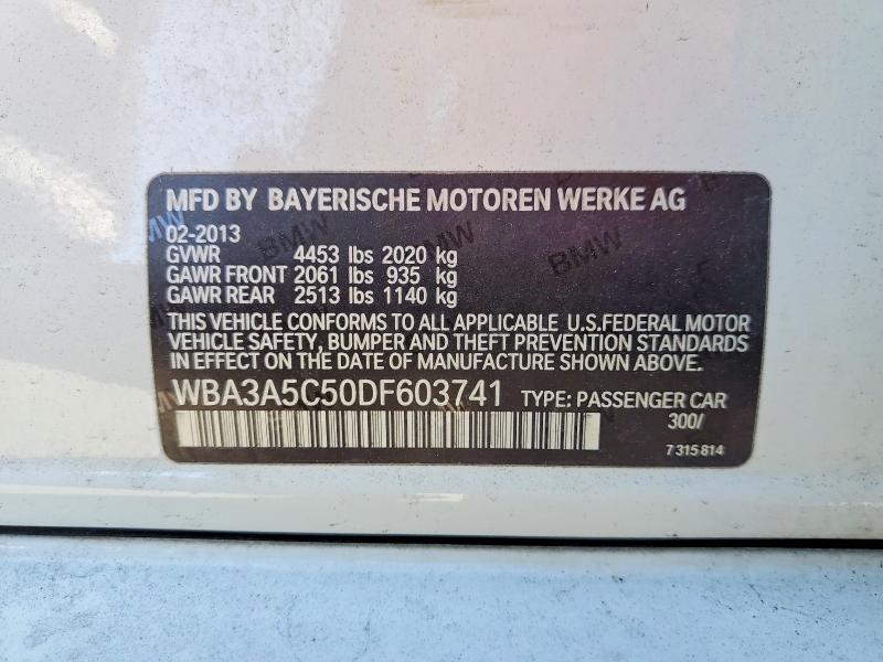 Продажа на аукционе авто 2013 Bmw 328, vin: WBA3A5C50DF603741, номер лота: 48856686