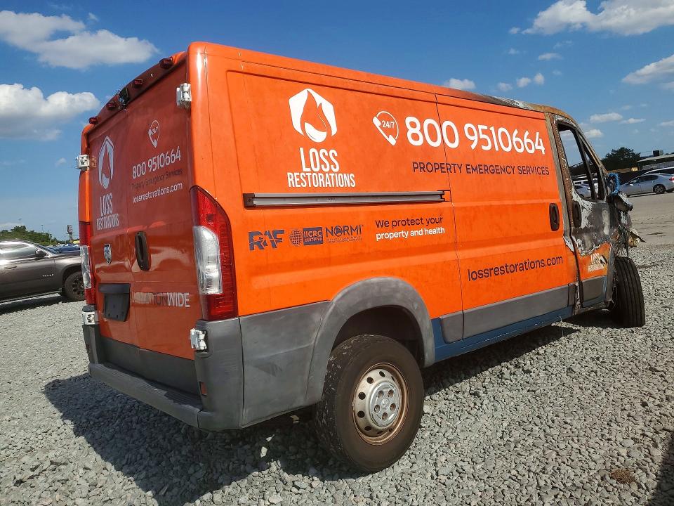 50938156 :رقم المزاد ، 3C6TRVAG7GE112007 vin ، 2016 Ram Promaster 1500 مزاد بيع