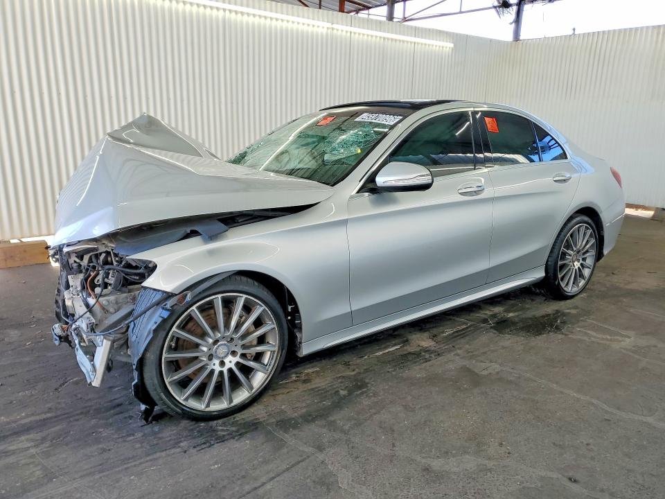 Auction sale of the 2015 Mercedes-benz C, vin: 55SWF6GB8FU027605, lot number: 45970096