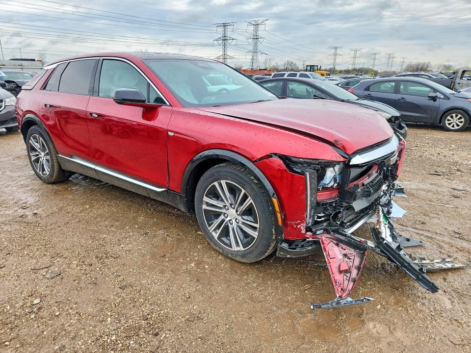 2024 Cadillac Lyriq მანქანა იყიდება აუქციონზე, vin: 1GYKPRRL5RZ128971, აუქციონის ნომერი: 49664116