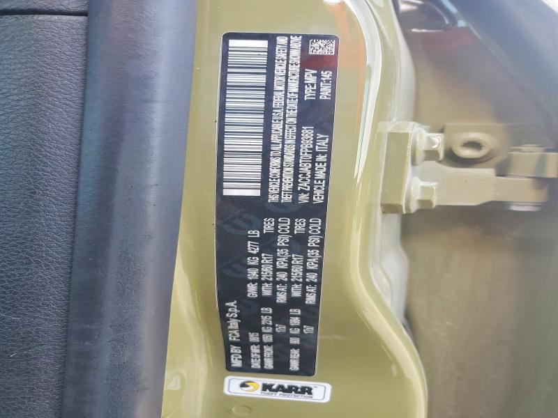 49002436 :رقم المزاد ، ZACCJABT0FPB93681 vin ، 2015 Jeep Renegade مزاد بيع