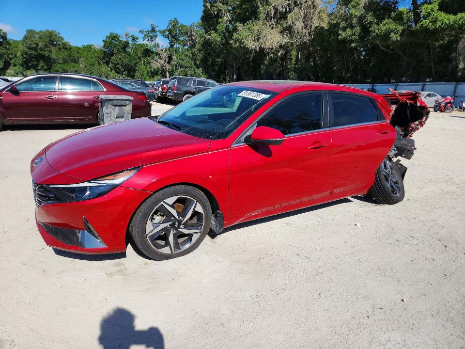 51361386 :رقم المزاد ، KMHLN4AG0MU139007 vin ، 2021 Hyundai Elantra مزاد بيع