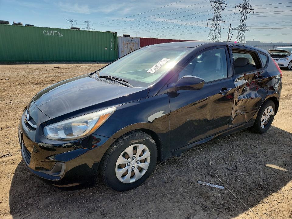 2017 Hyundai Accent მანქანა იყიდება აუქციონზე, vin: KMHCT5AE0HU326182, აუქციონის ნომერი: 48120616