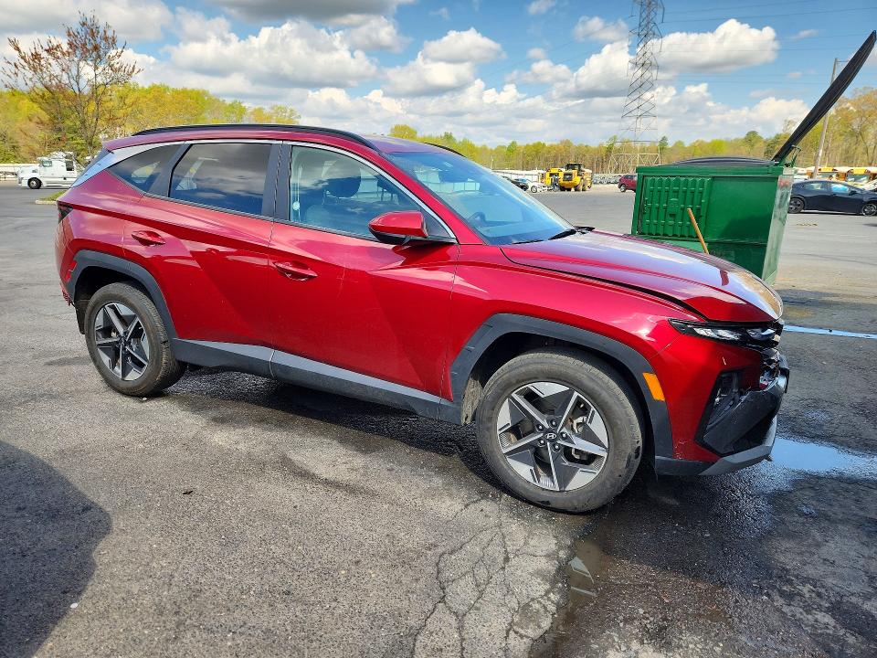 2025 Hyundai Tucson მანქანა იყიდება აუქციონზე, vin: 5NMJBCDEXSH545597, აუქციონის ნომერი: 49884406
