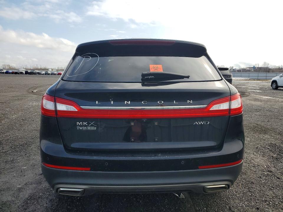 49887396 :رقم المزاد ، 2LMTJ8LR2GBL26538 vin ، 2016 Lincoln Mkx مزاد بيع