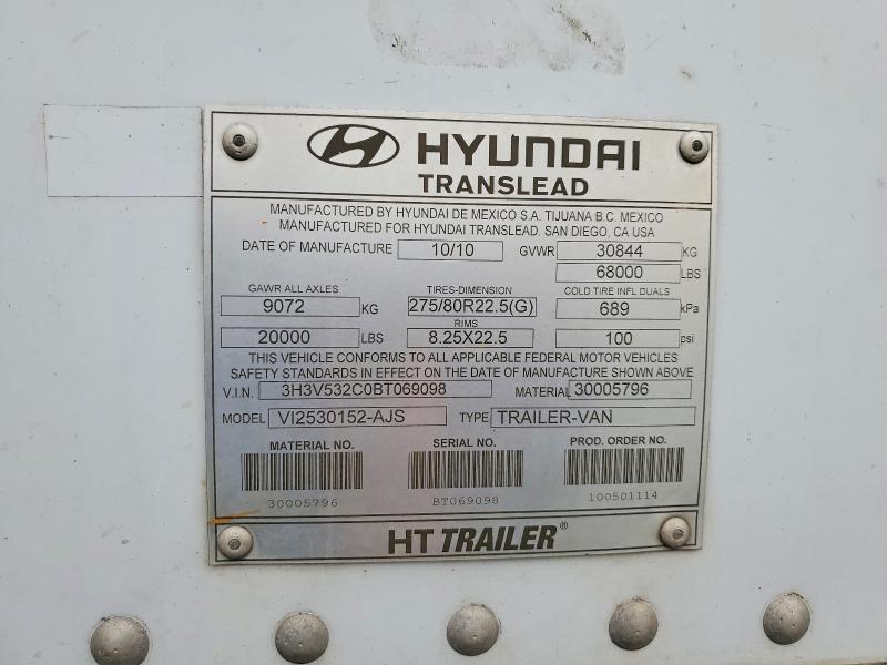 Продаж на аукціоні авто 2011 Hyundai 150, vin: 3H3V532C0BT069098, номер лоту: 48157426