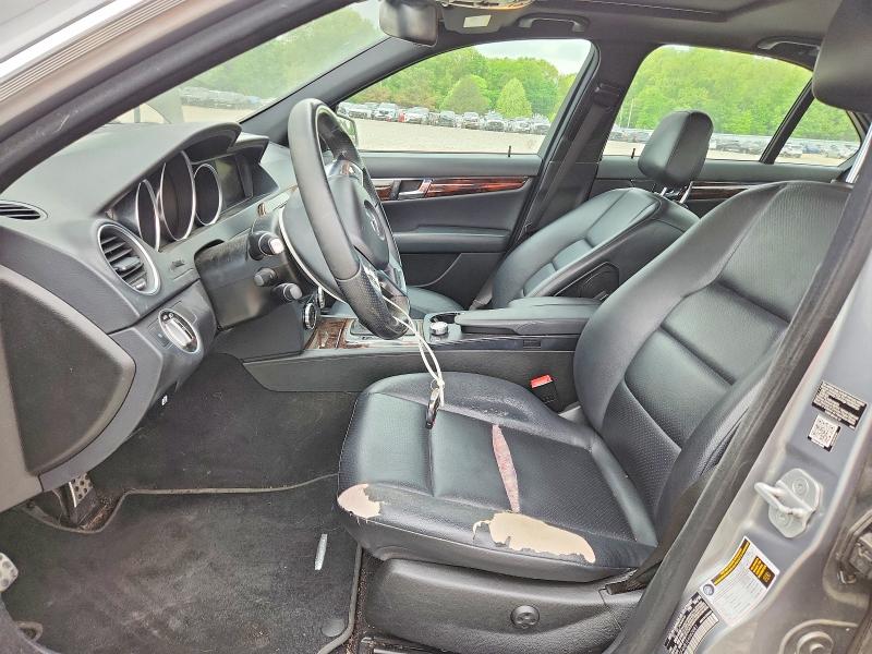 50257136 :رقم المزاد ، WDDGF4HB1EA962681 vin ، 2014 Mercedes-benz C مزاد بيع