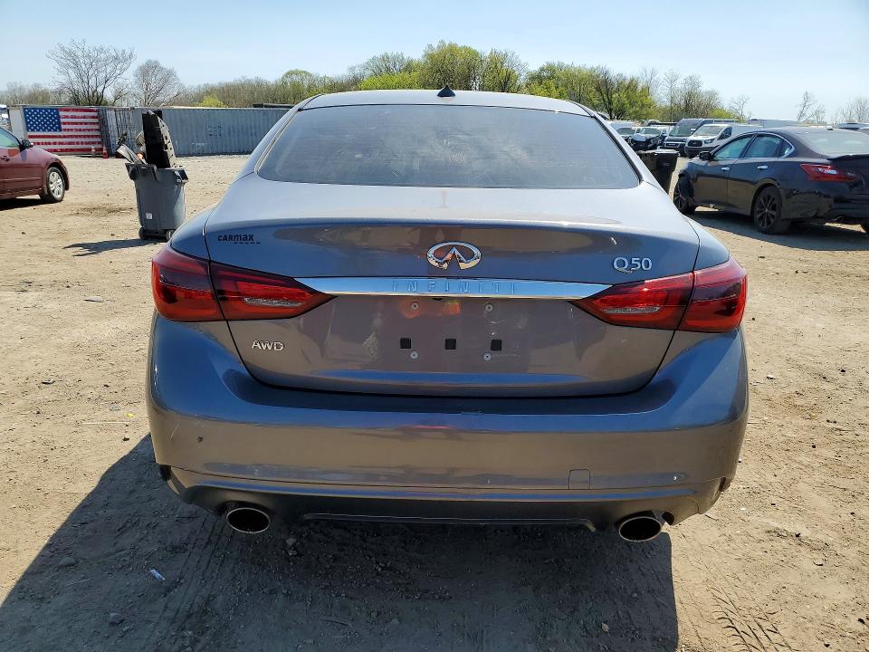 49564476 :رقم المزاد ، JN1EV7AR8MM755184 vin ، 2021 Infiniti Q50 مزاد بيع