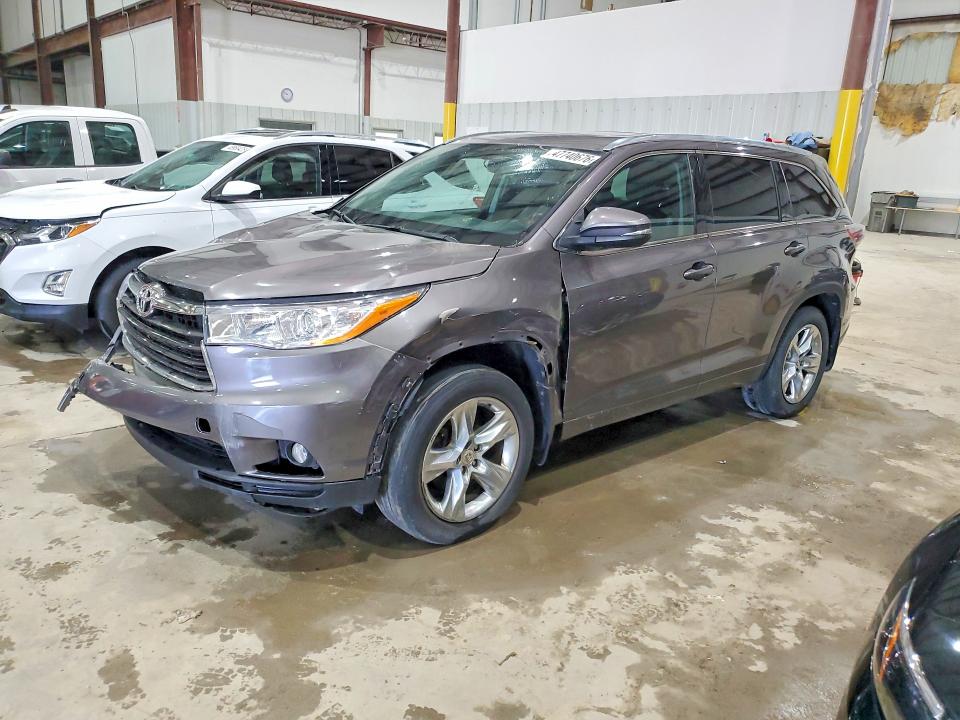 47740676 :رقم المزاد ، 5TDDKRFH4ES016624 vin ، 2014 Toyota Highlander مزاد بيع