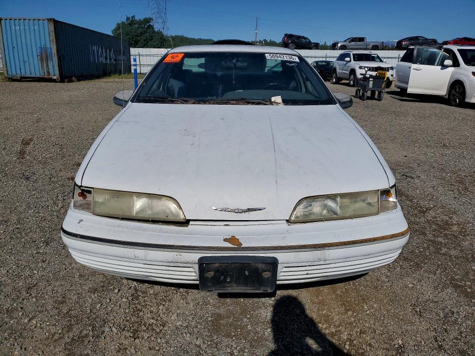 50942136 :رقم المزاد ، 1FAPP60T7MH130247 vin ، 1991 Ford Thunderbird مزاد بيع