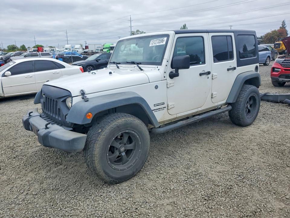 Aukcja sprzedaży 2016 Jeep Wrangler Unlimited, vin: 1C4BJWDG0GL103105, numer aukcji: 51273596