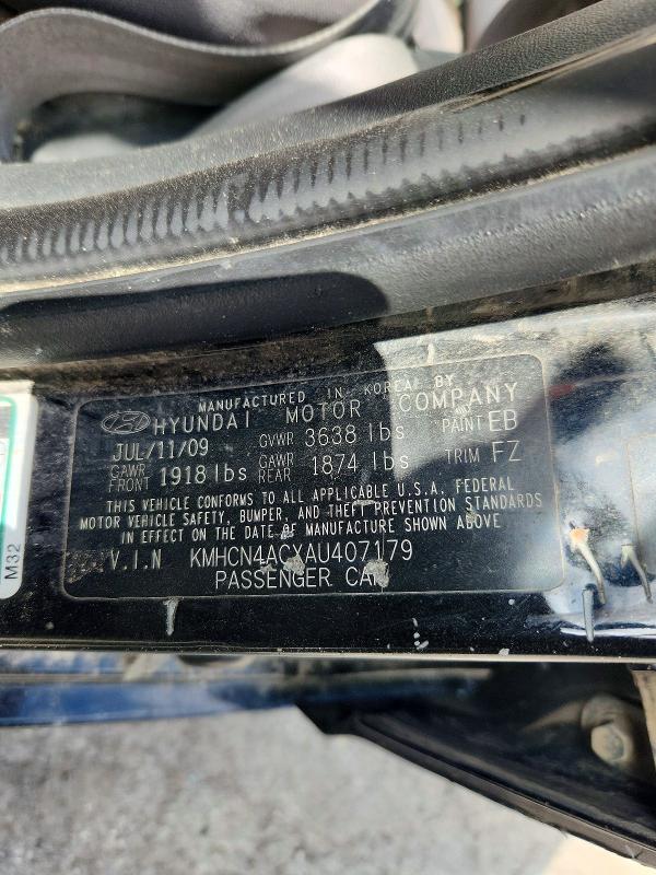 Продаж на аукціоні авто 2010 Hyundai Accent, vin: KMHCN4ACXAU407179, номер лоту: 50077366