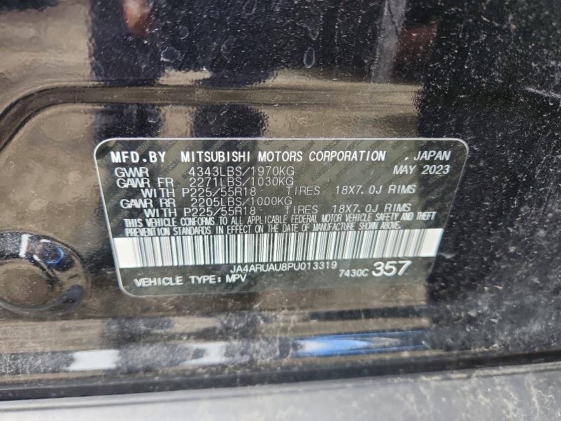48747446 :رقم المزاد ، JA4ARUAU8PU013319 vin ، 2023 Mitsubishi Outlander Sport مزاد بيع