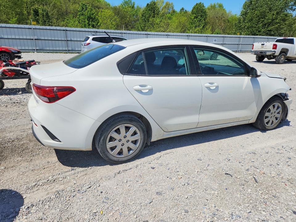 49302466 :رقم المزاد ، 3KPA24AD3ME392802 vin ، 2021 Kia Rio مزاد بيع
