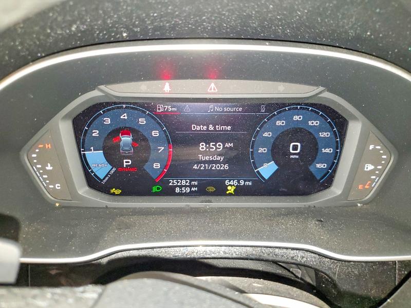 2025 Audi Q3 მანქანა იყიდება აუქციონზე, vin: WA1DECF37S1047572, აუქციონის ნომერი: 50665896