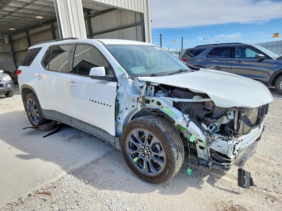49154506 :رقم المزاد ، 1GNEVJKW5MJ196197 vin ، 2021 Chevrolet Traverse مزاد بيع