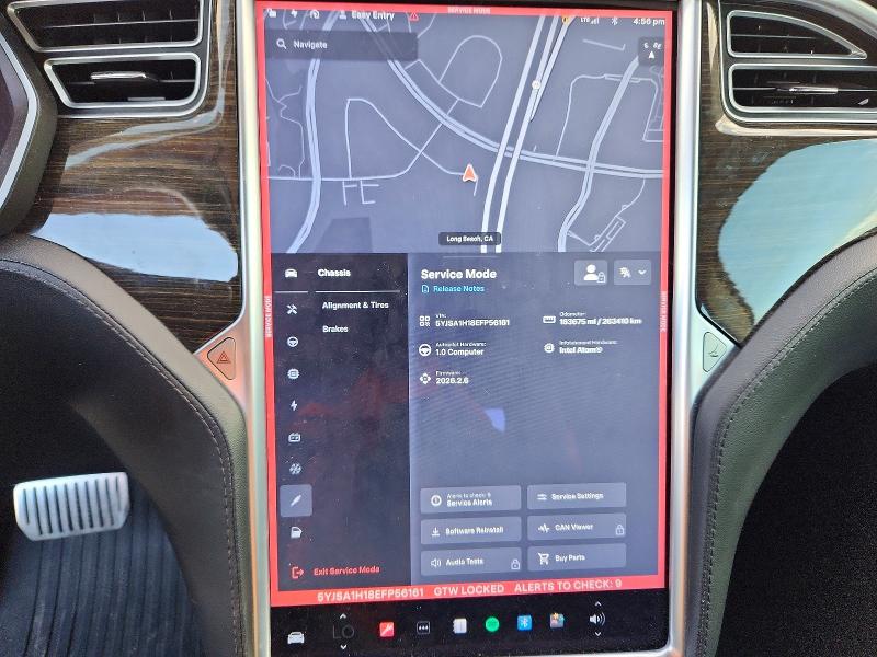 2014 Tesla Model S მანქანა იყიდება აუქციონზე, vin: 5YJSA1H18EFP56161, აუქციონის ნომერი: 48049316
