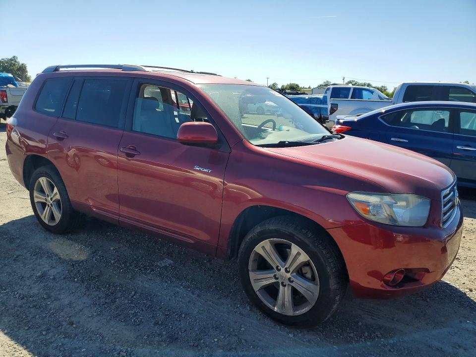 2008 Toyota Highlander მანქანა იყიდება აუქციონზე, vin: JTEES43A382023070, აუქციონის ნომერი: 48214826