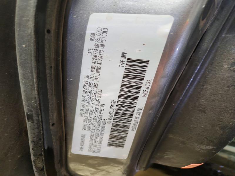 Auction sale of the 2009 Subaru Outback, vin: 4S4BP66C197313762, lot number: 51197766