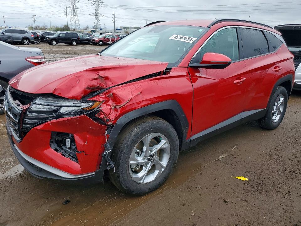49564856 :رقم المزاد ، 5NMJBCAE1NH043473 vin ، 2022 Hyundai Tucson مزاد بيع