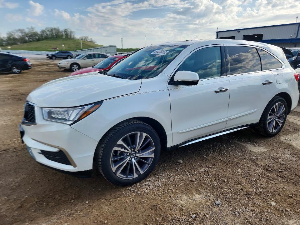 2019 Acura Mdx მანქანა იყიდება აუქციონზე, vin: 5J8YD4H58KL013600, აუქციონის ნომერი: 51488446