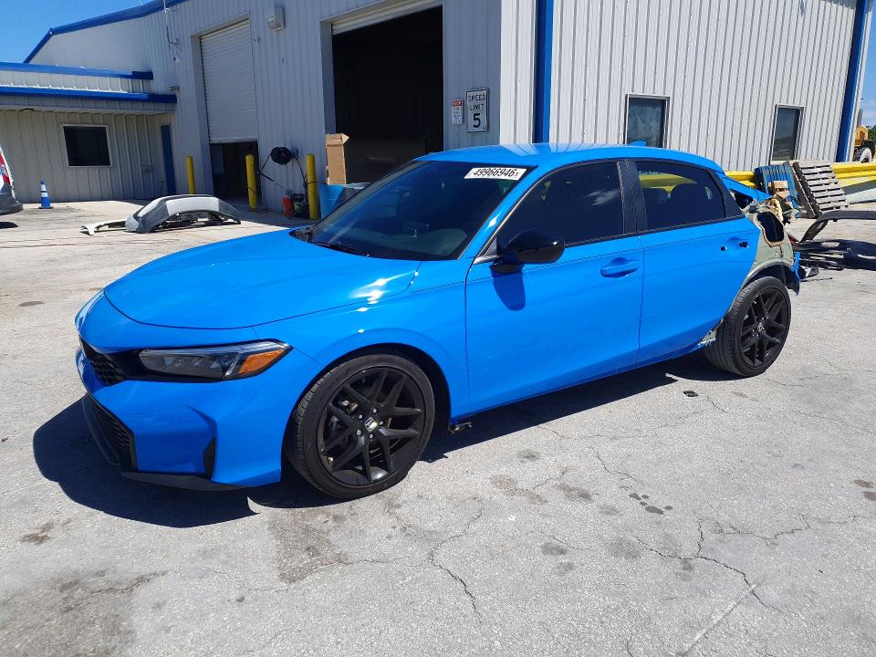 Auction sale of the 2025 Honda Civic, vin: 19XFL2H89SE033158, lot number: 49966946