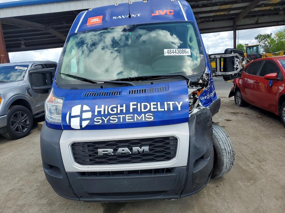 Продаж на аукціоні авто 2021 Ram Promaster 2500, vin: 3C6LRVDG7ME507117, номер лоту: 48443086