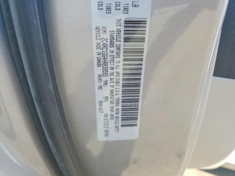 49881636 :رقم المزاد ، 2C4RC1GG4HR839593 vin ، 2017 Chrysler Pacifica مزاد بيع