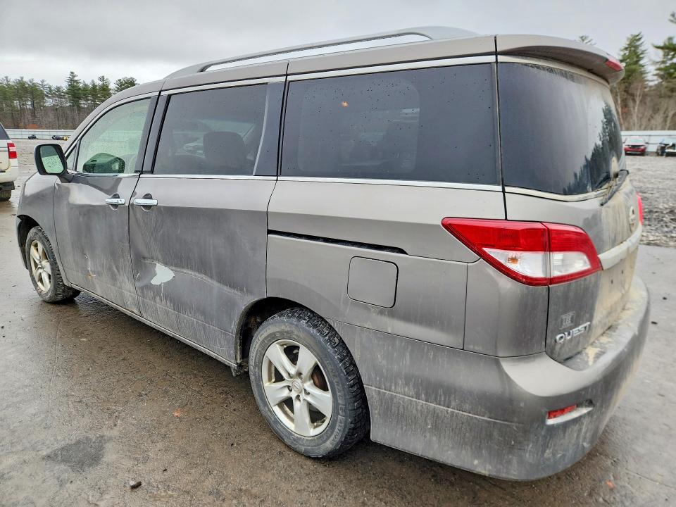 47422296 :رقم المزاد ، JN8AE2KP7H9170136 vin ، 2017 Nissan Quest مزاد بيع
