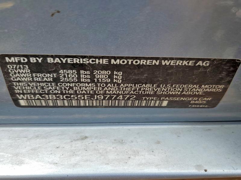 Aukcja sprzedaży 2014 Bmw 328, vin: WBA3B3C55EJ977472, numer aukcji: 48348266