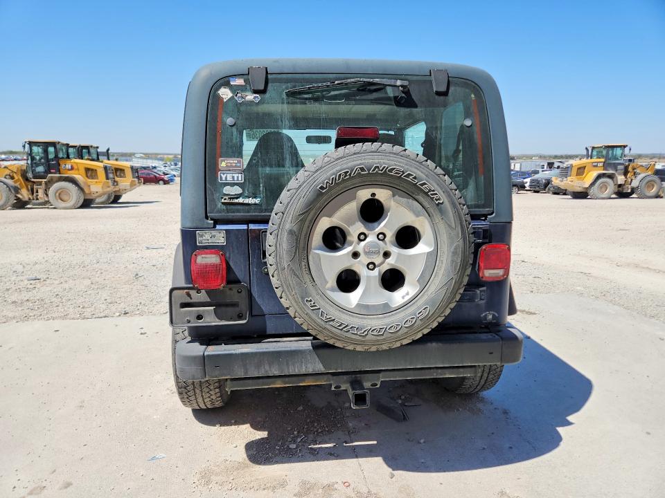 50293036 :رقم المزاد ، 1J4FY19S6VP502033 vin ، 1997 Jeep Wrangler / Tj مزاد بيع